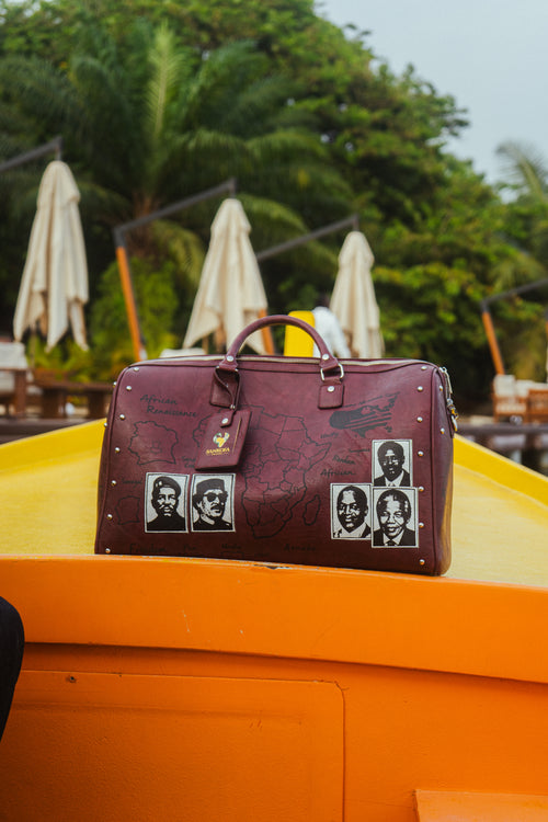 Sankofa Premium Red Duffle